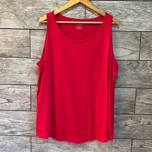 Lane Bryant Swing Tank, Womens Size 18/20 Red